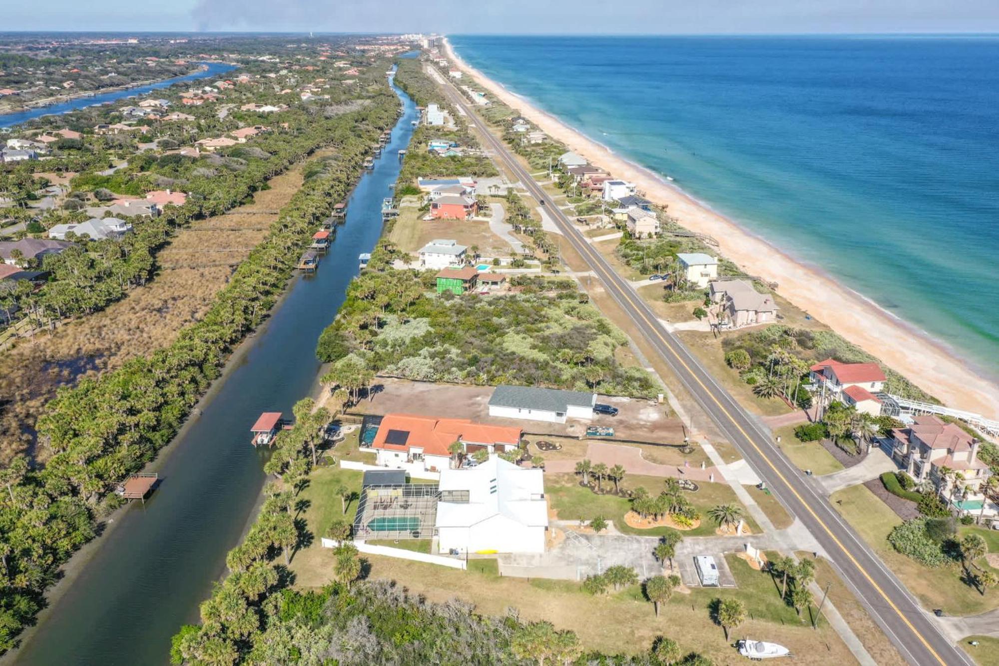 Flagler Beach Bed And Breakfast Pool Jaccuzzi Suite Bagian luar foto