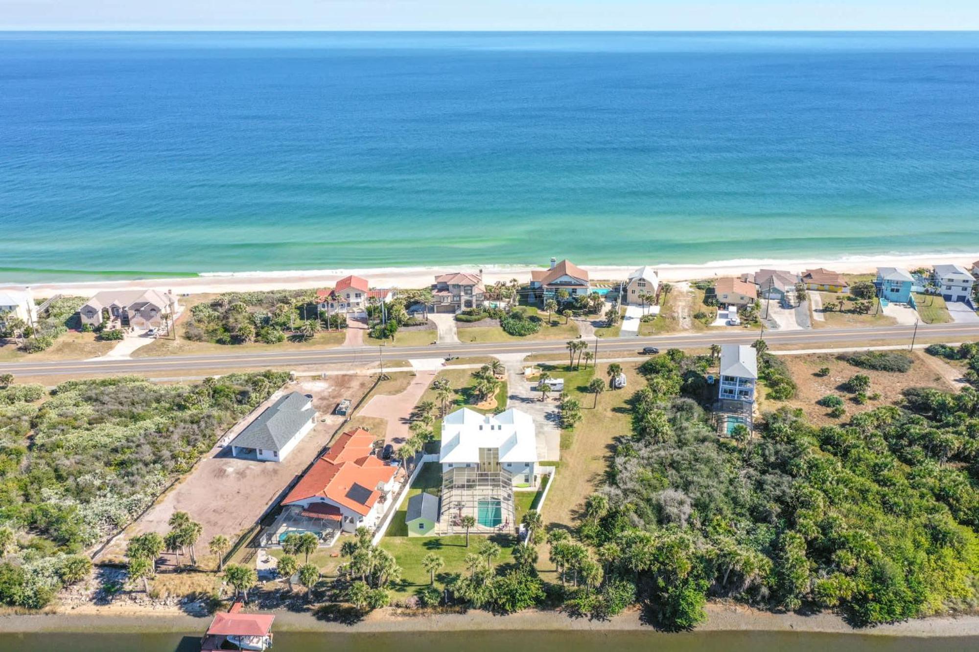 Flagler Beach Bed And Breakfast Pool Jaccuzzi Suite Bagian luar foto