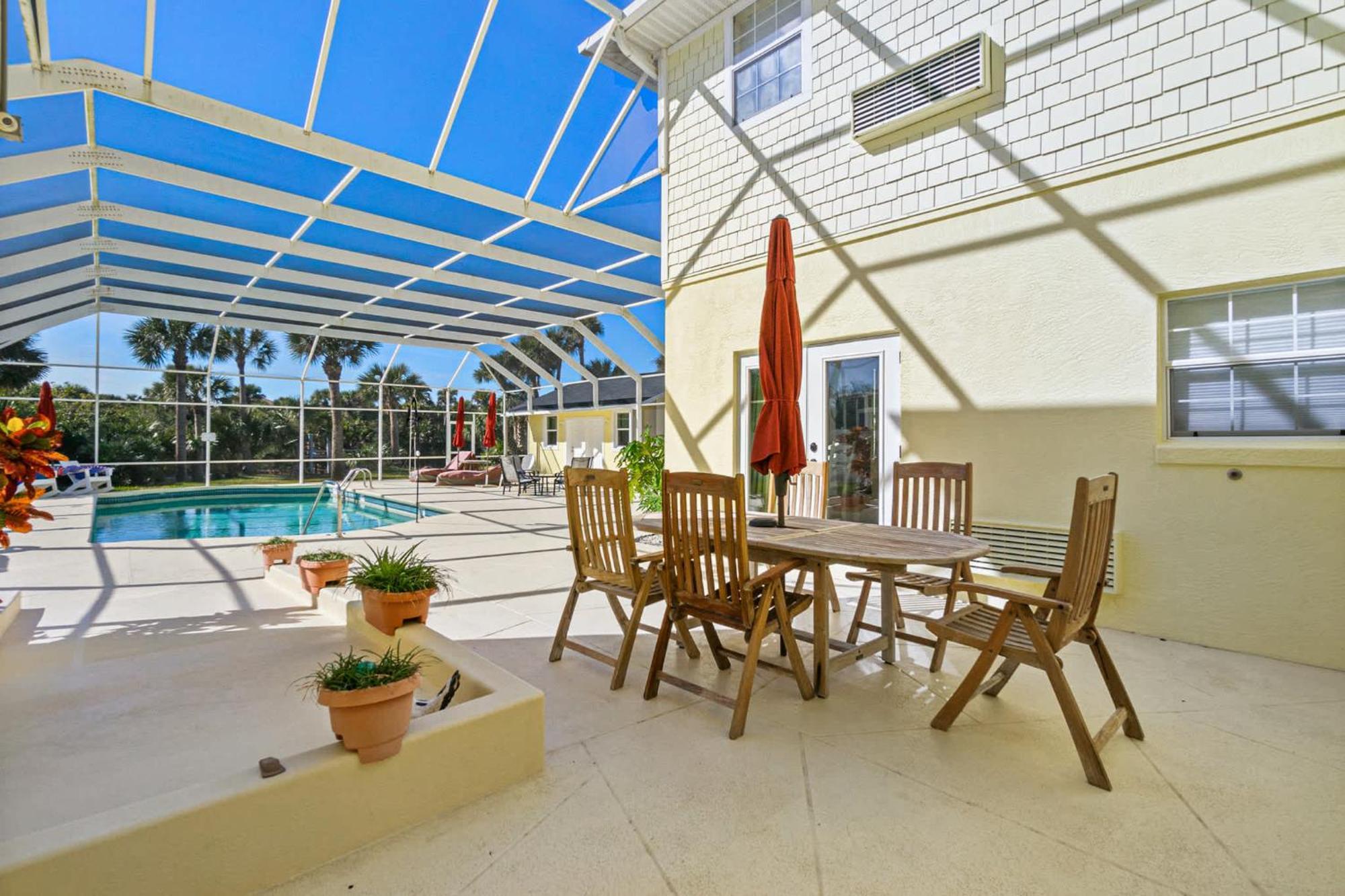 Flagler Beach Bed And Breakfast Pool Jaccuzzi Suite Bagian luar foto