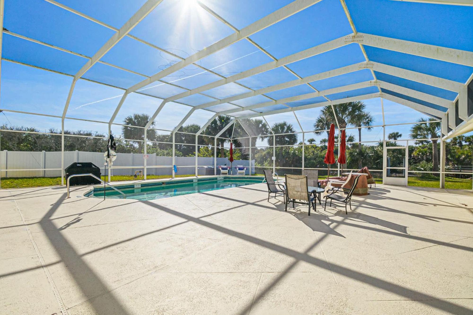 Flagler Beach Bed And Breakfast Pool Jaccuzzi Suite Bagian luar foto