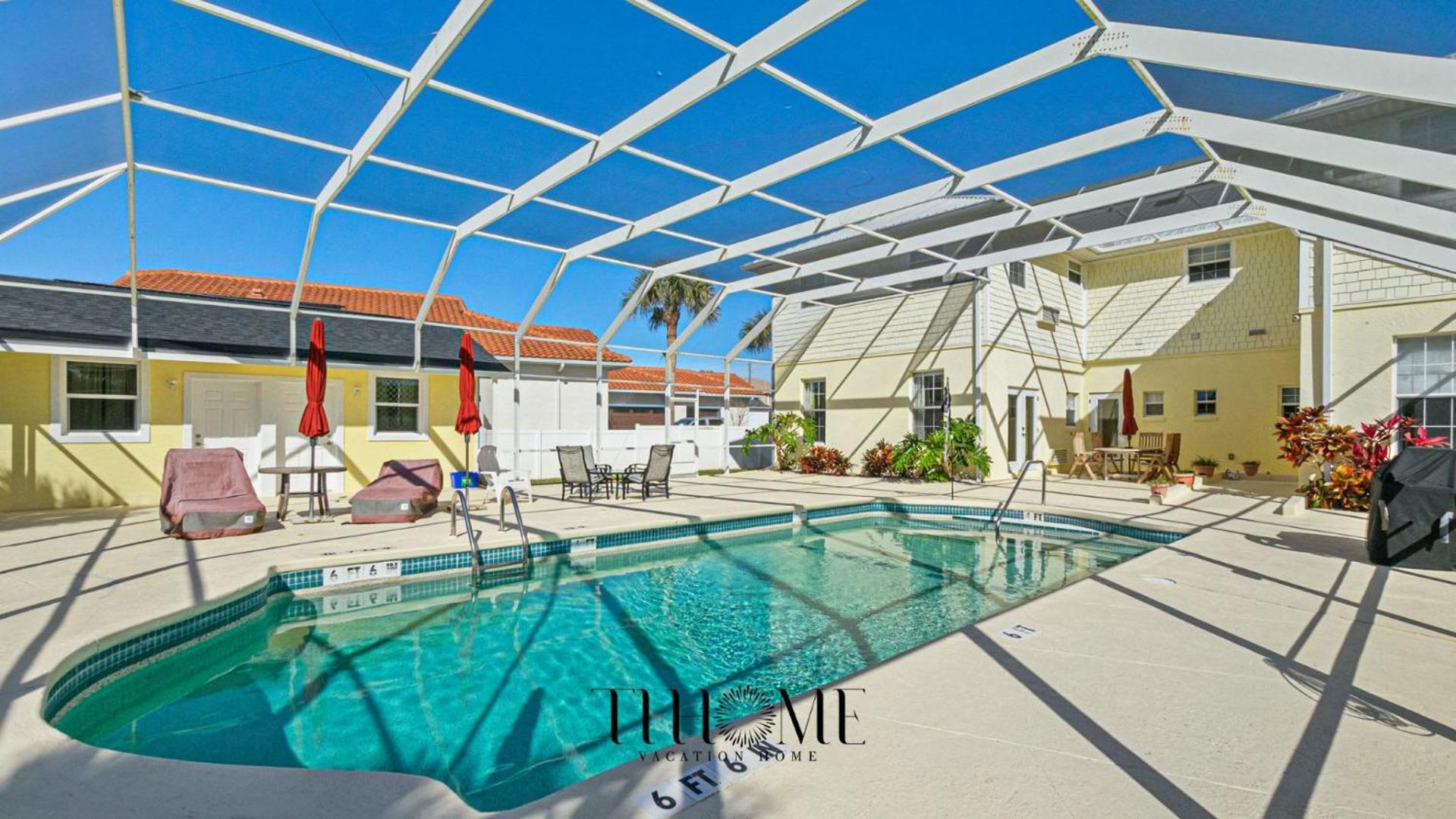 Flagler Beach Bed And Breakfast Pool Jaccuzzi Suite Bagian luar foto